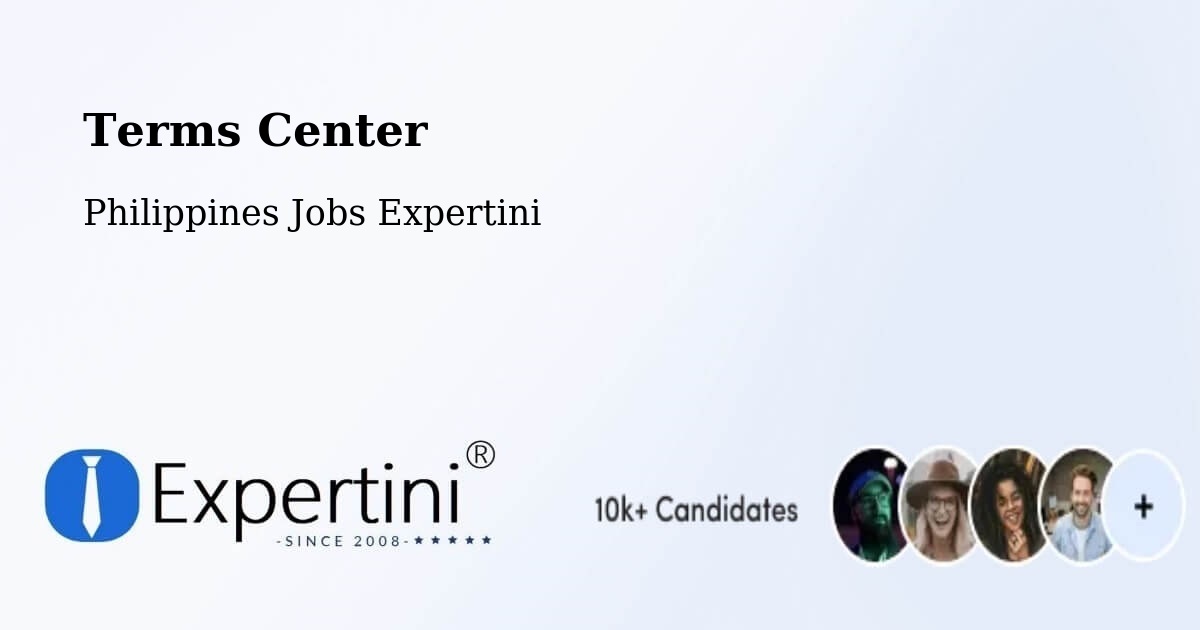 Terms of Service – Cauayan - Philippines Jobs Expertini